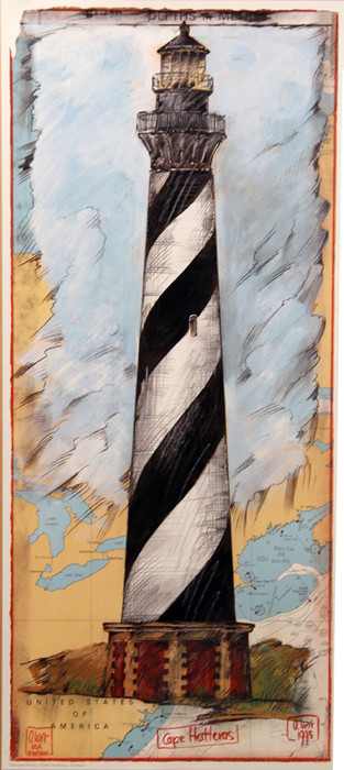 Cape Hatteras door Ole West