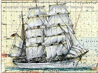 Gorch Fock door Ole West