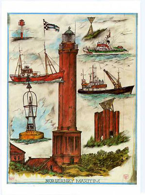 Maritiem Norderney door Ole West