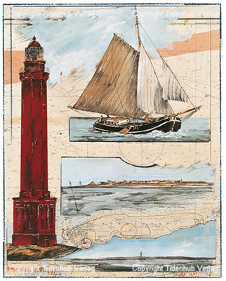 Norderney-blad door Ole West