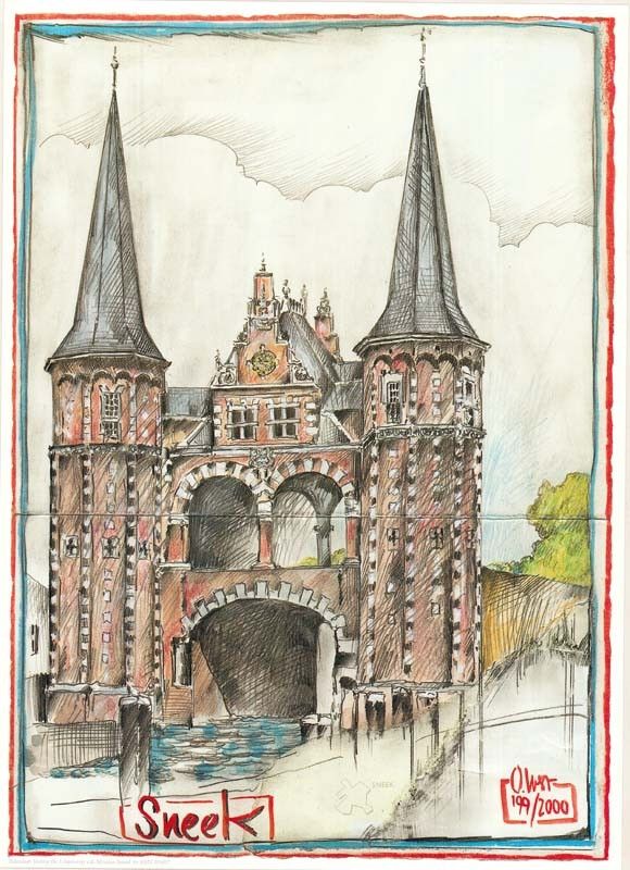 Sneek / Nederland door Ole West