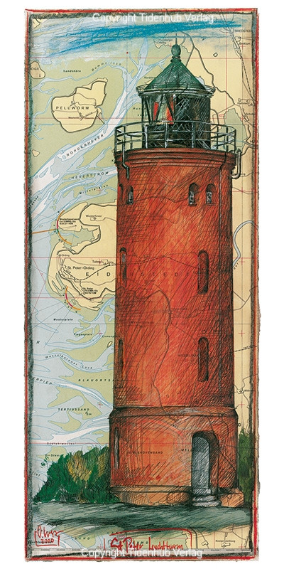Vuurtoren St. Peter door Ole West