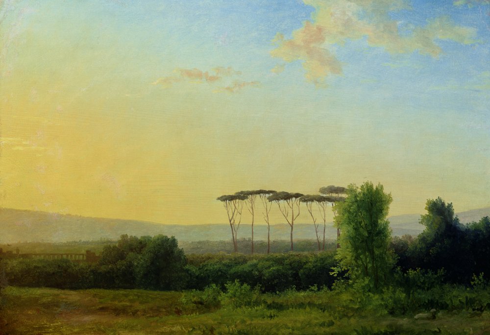 Romeins platteland door Pierre-Henri de Valenciennes