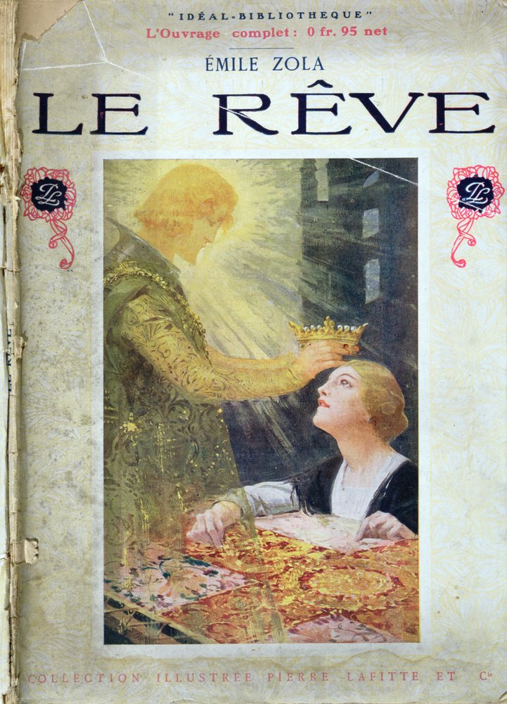 Voorkant van 'Le Reve' door Emile Zola, 1910 door Rene Lelong