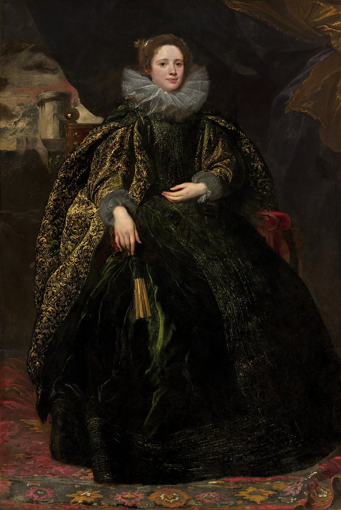 Marchesa Balbi door Sir Anthony van Dyck
