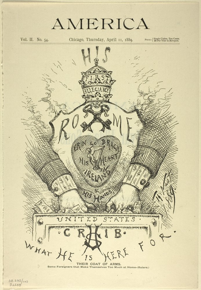 Hun Wapen door Thomas Nast