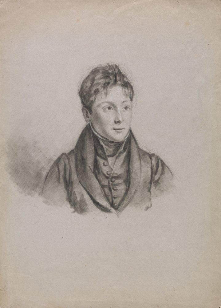 Portret van een jongeman (de oudste zoon van de schilder) door Unbekannt Unbekannt