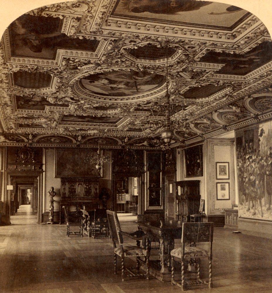 Grote eetzaal, Frederiksborg Kasteel, Denemarken door Unbekannt