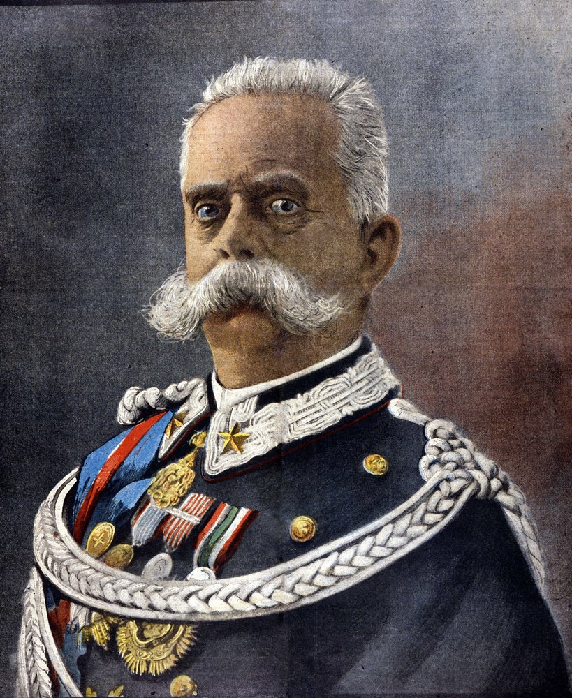 Portret van Umberto I, koning van Italië door Unknown artist