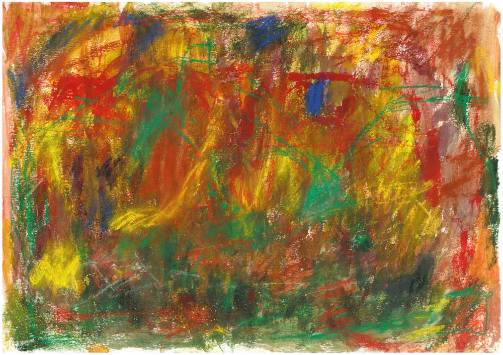 Kleurrijke abstracte energie door Agnieszka Paluch