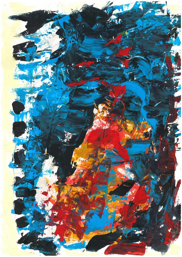 Dynamische kleurenenergie door Agnieszka Paluch