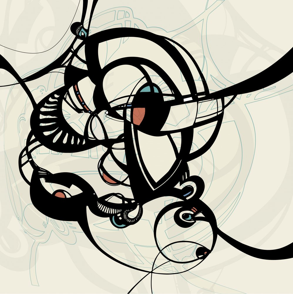 Dynamische organische vormen door Alejandra Winkhaus