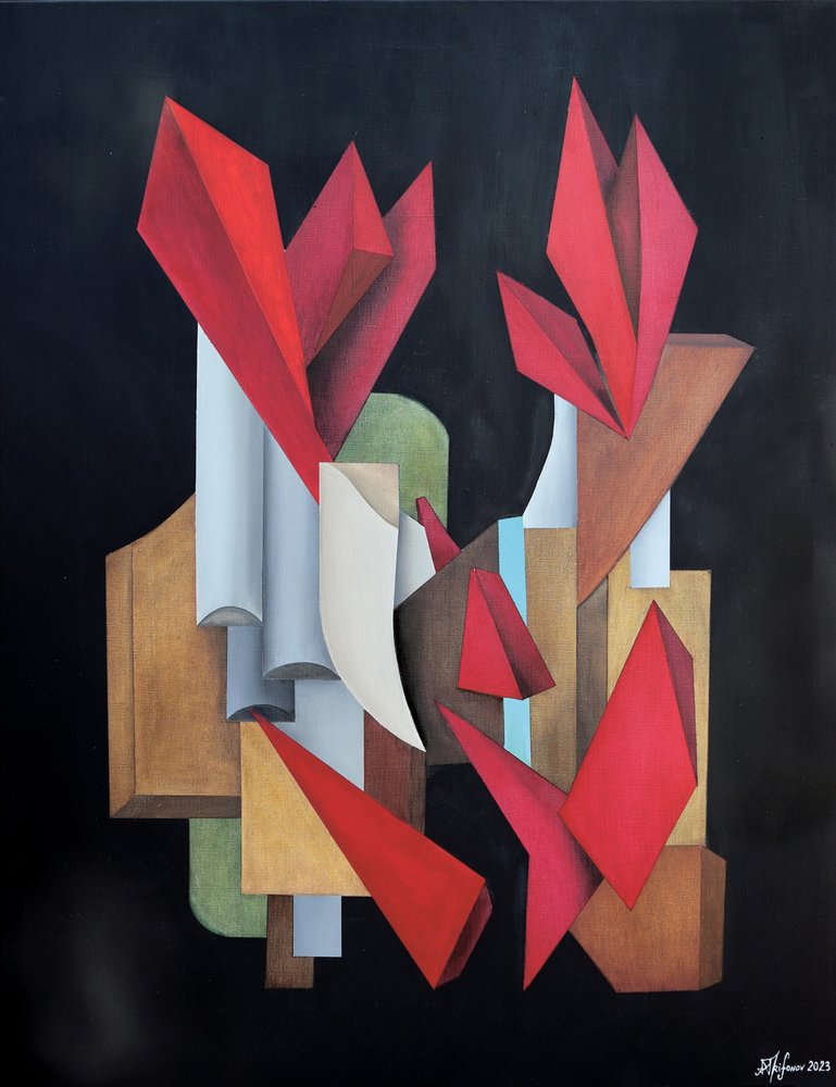 Levendige geometrische vormen door Alexander Trifonov