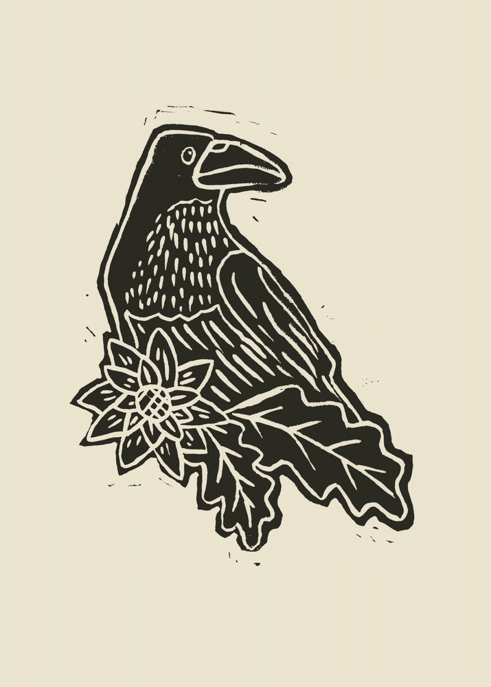 Afbeelding Raven Bloom door Alexandra Weise