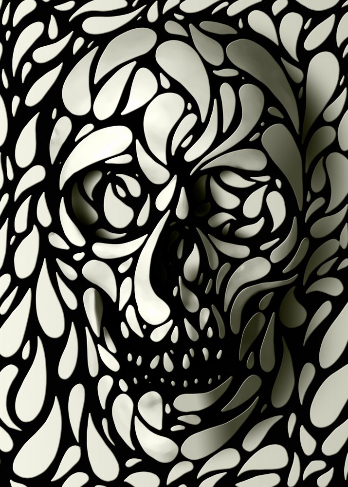 Schaduwskeletvormen door Ali Gulec