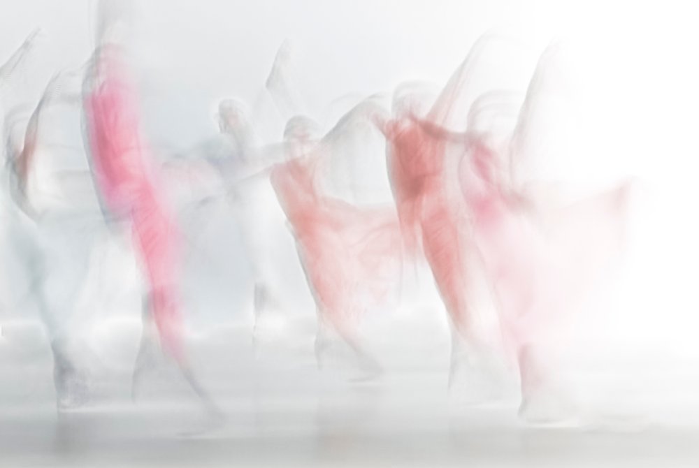 Abstracte dansbeweging door Ali Saremi