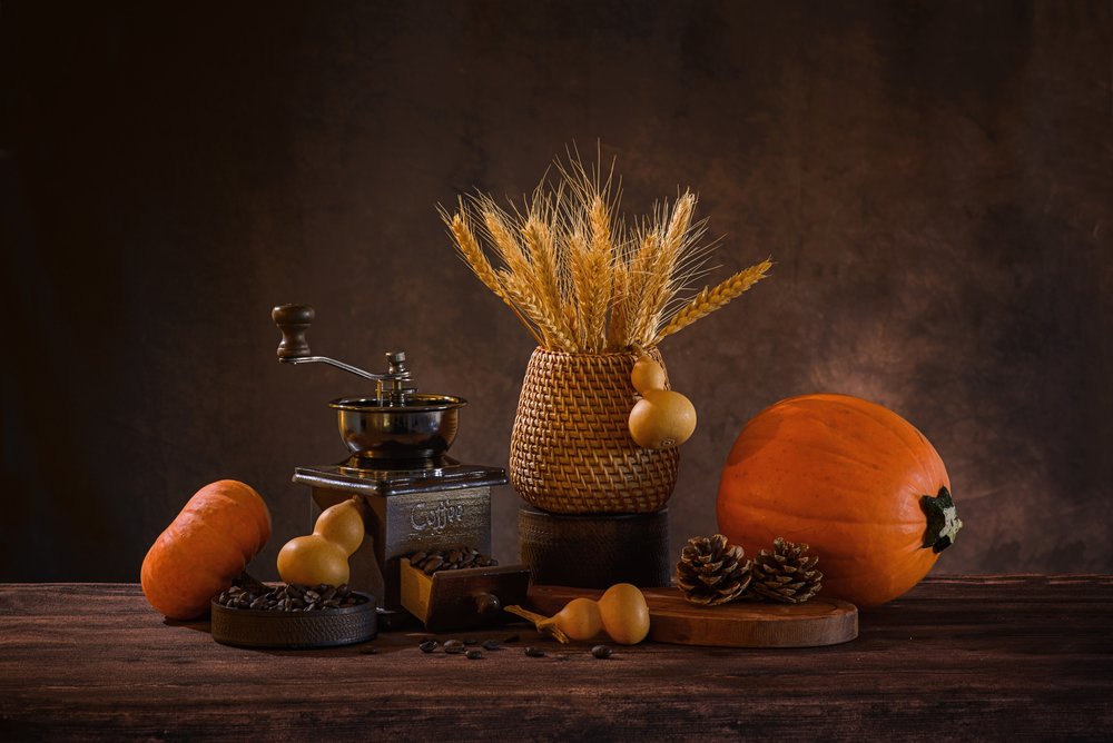 Gezellige herfstkoffie door Alice Sheng