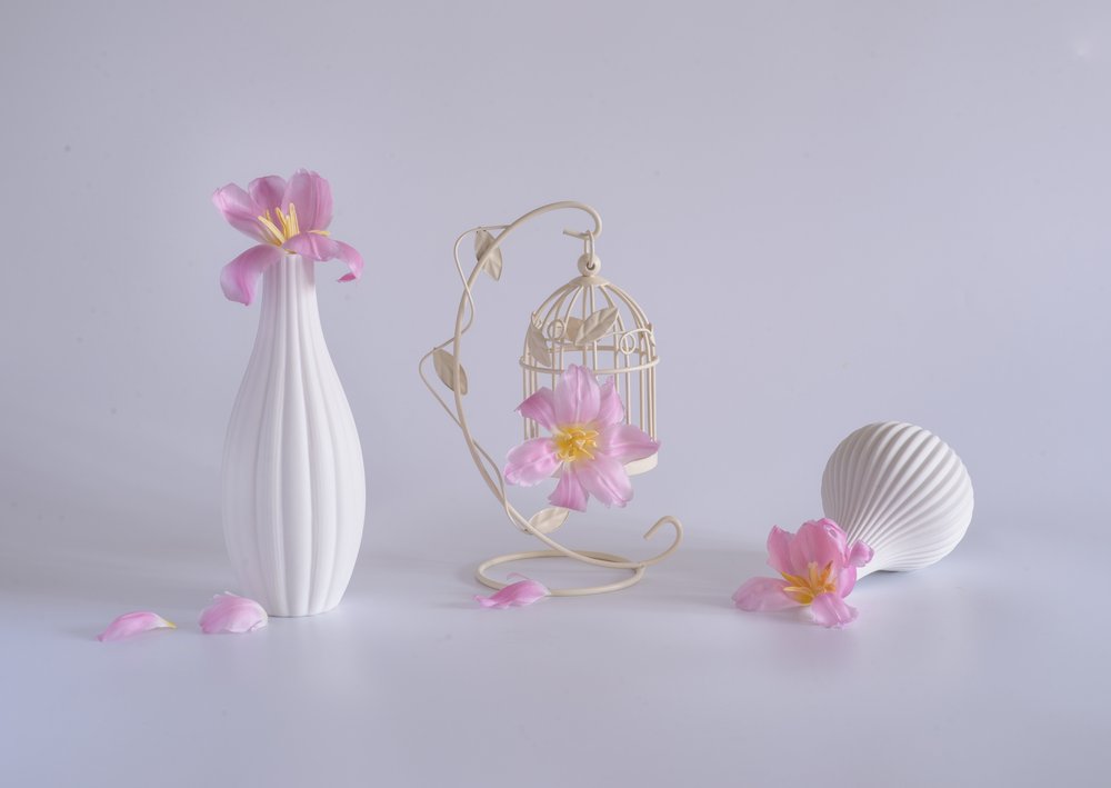 Fijn bloemstilleven door Alice Sheng