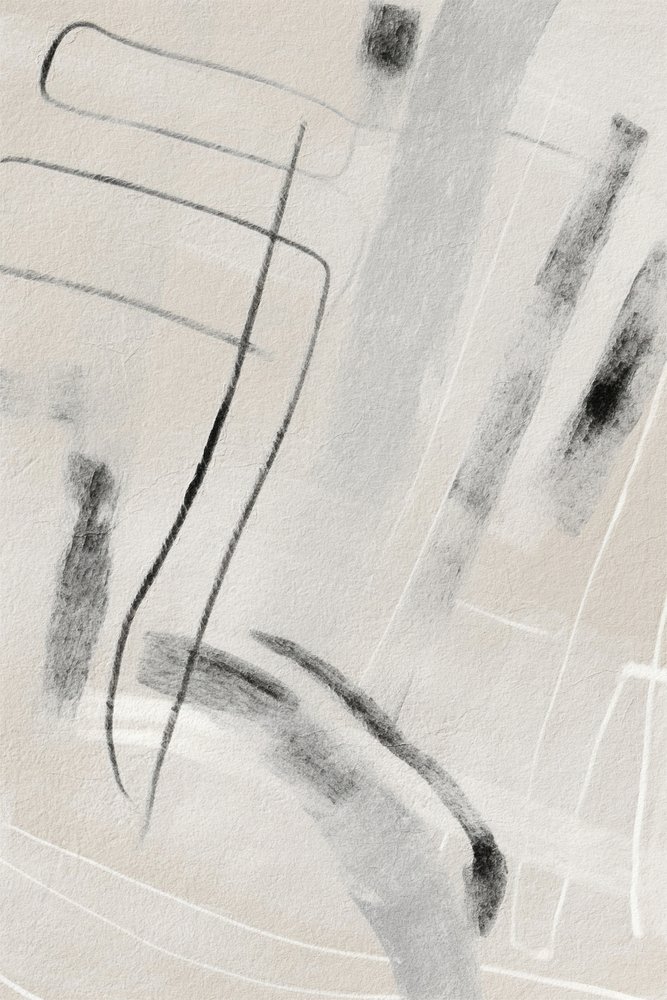 Abstracte vloeiende lijnen door Alma