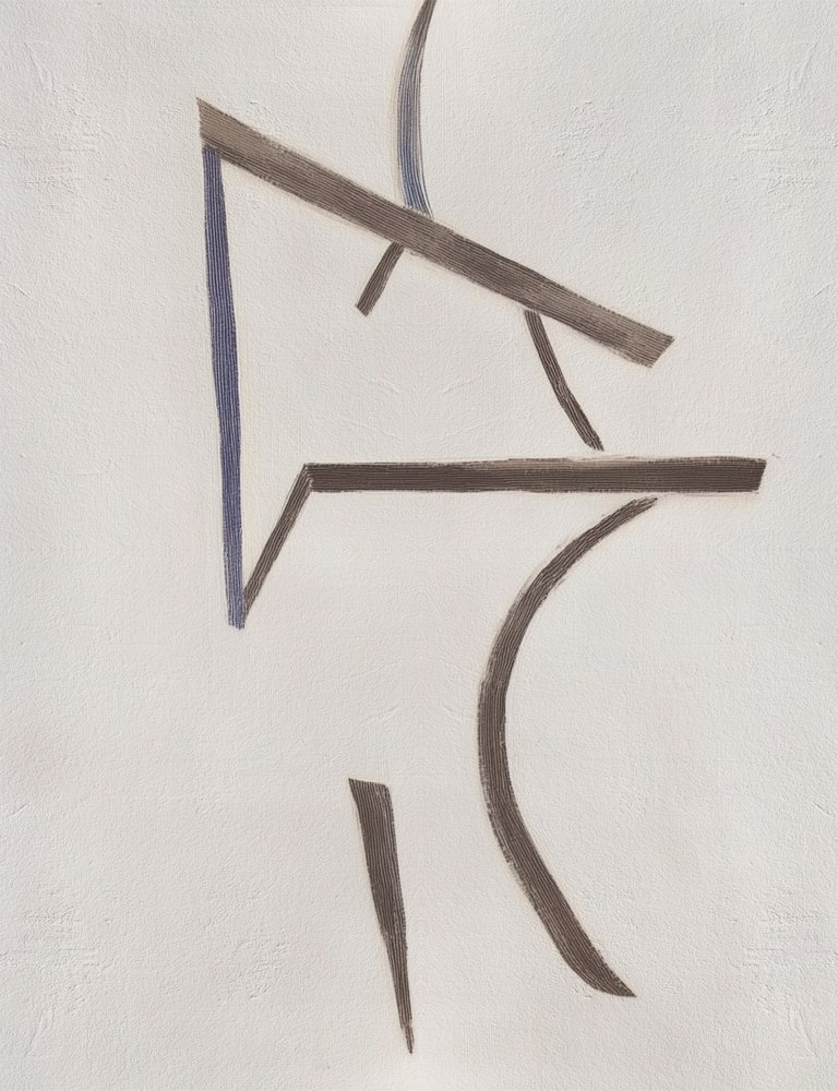 Abstracte geometrische balans door Alma