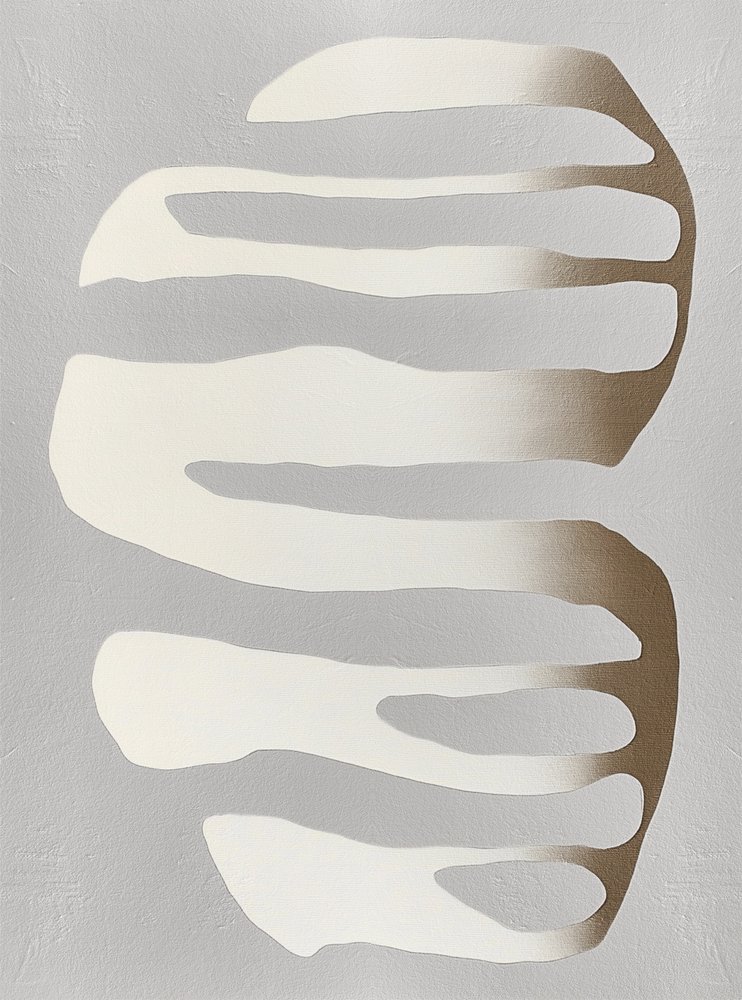 Abstracte vormen met kleurverloop door Alma