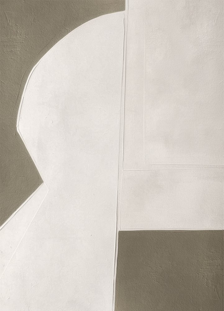 Gebogen abstracte vormen door Alma