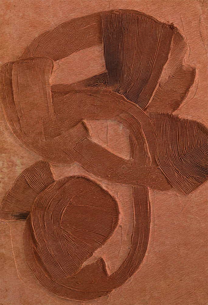 Vloeiende, aardse vormen door Alma