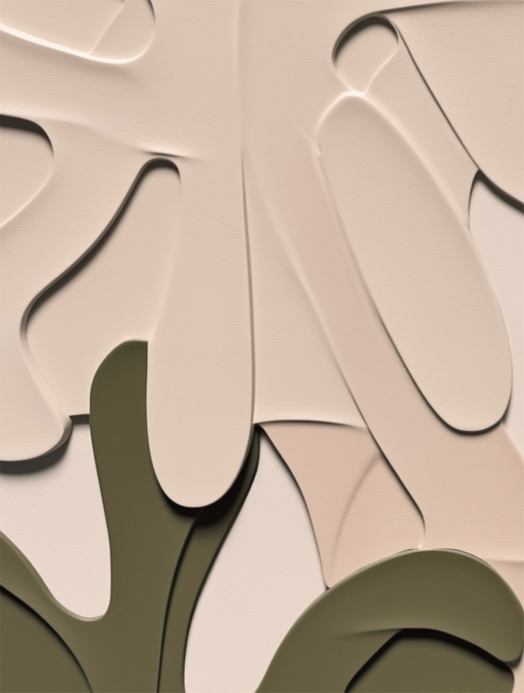 Organische gelaagde vormen door Alma