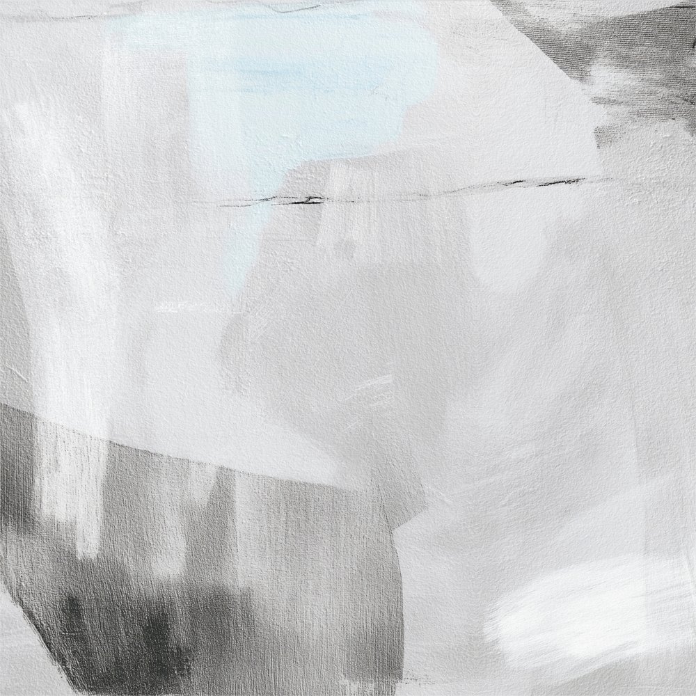 Rustige abstracte stroming door Alma