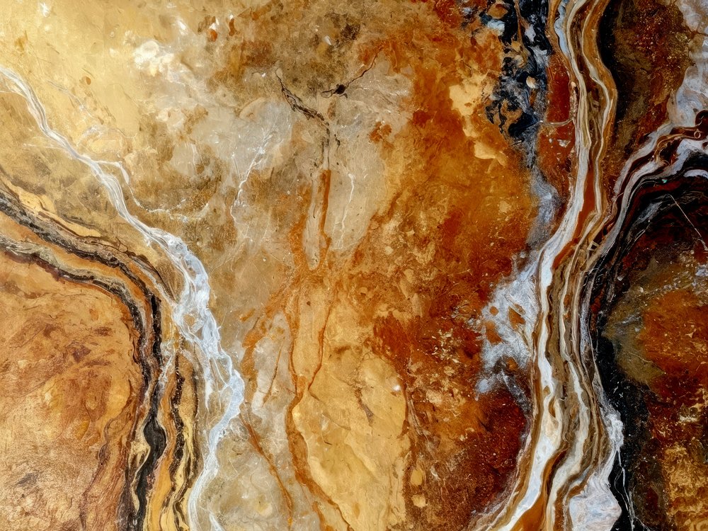 Golden Onyx Flow door Alpenglow Workshop
