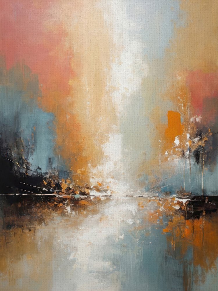 Levendige abstracte weerspiegelingen door Alpenglow Workshop