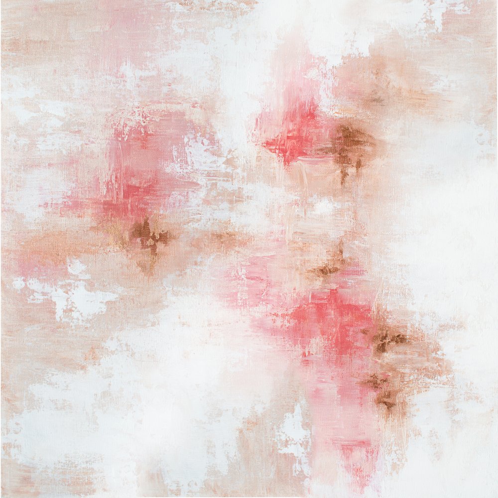 Etherische Blush Abstract door Alyson Storms
