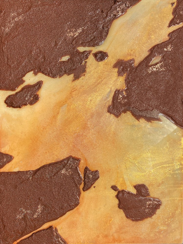 Landschap van vloeibaar goud door Alyson Storms