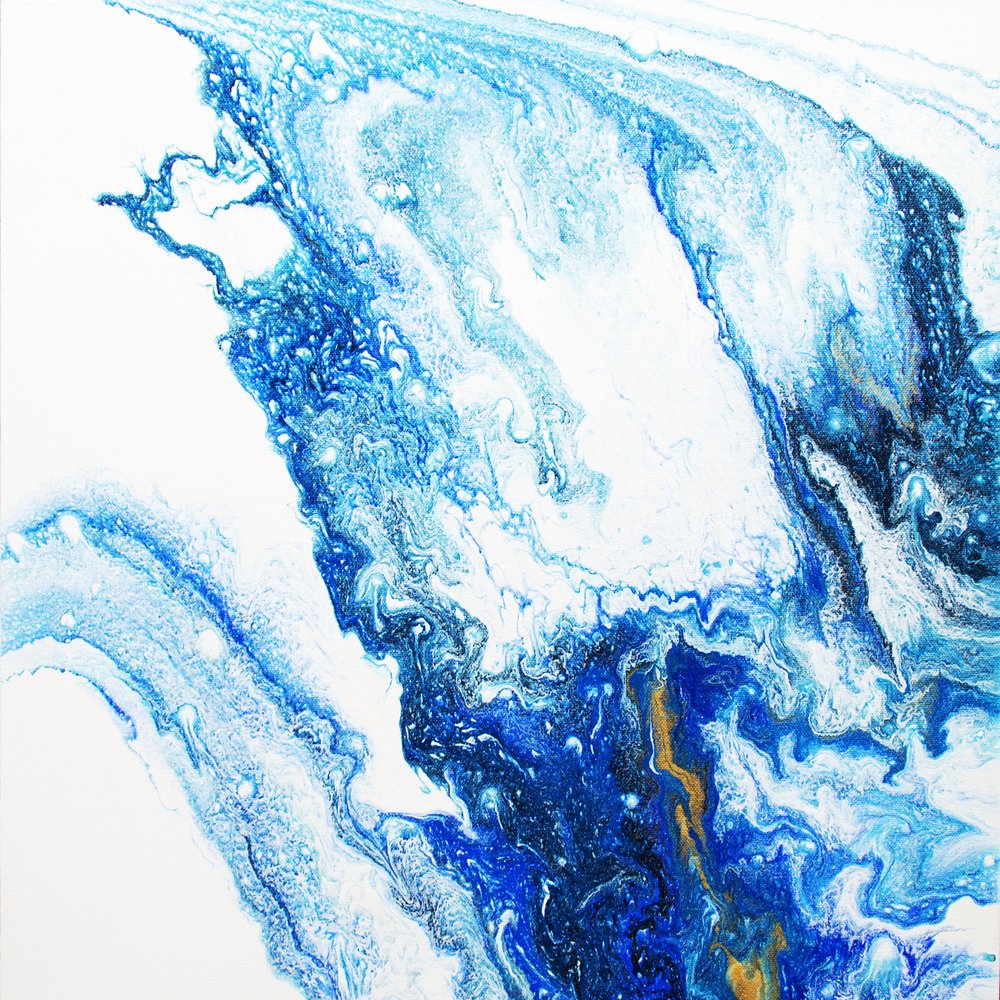 Oceanische gouden werveling door Alyson Storms