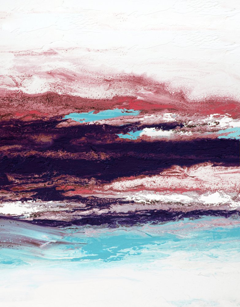 Levendig abstract landschap door Alyson Storms