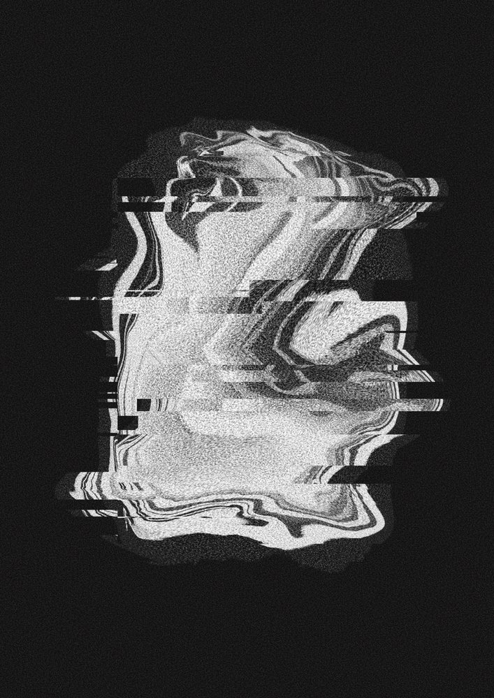 Vaporwave Glitch Bust door Amy Louise Baker