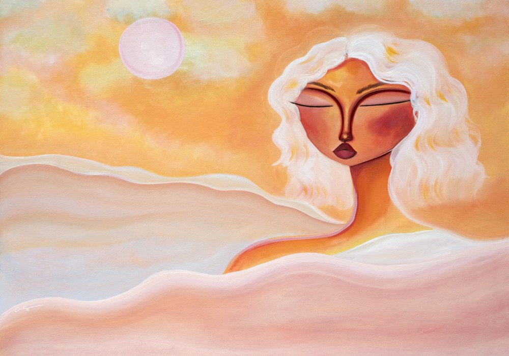 Golden Hour Dreamer door Amy Straley
