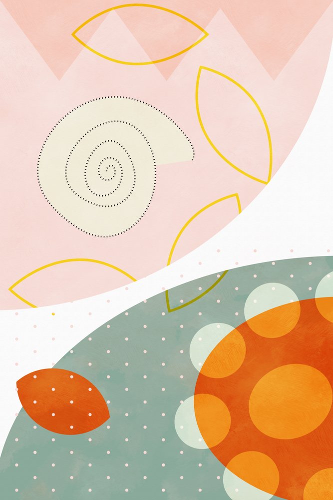 Vriendelijke kleuren Hilma 4 door Ana Rut Bre