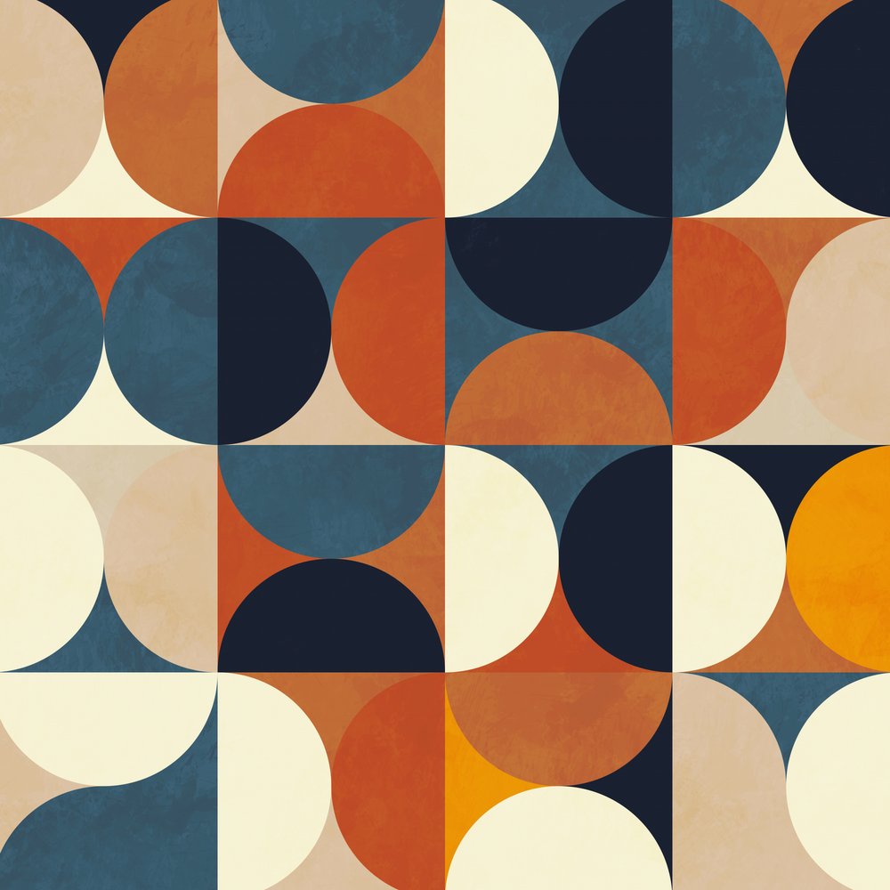 Geometrie New12 Bruin door Ana Rut Bre