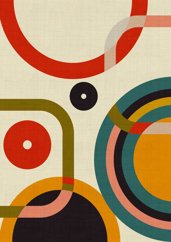 Mid Century Cirque door Ana Rut Bre