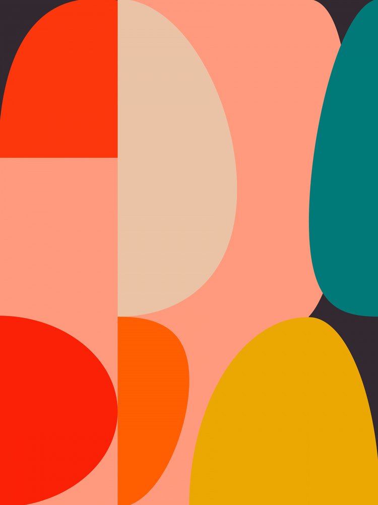 Mid Century Pastel 14 door Ana Rut Bre