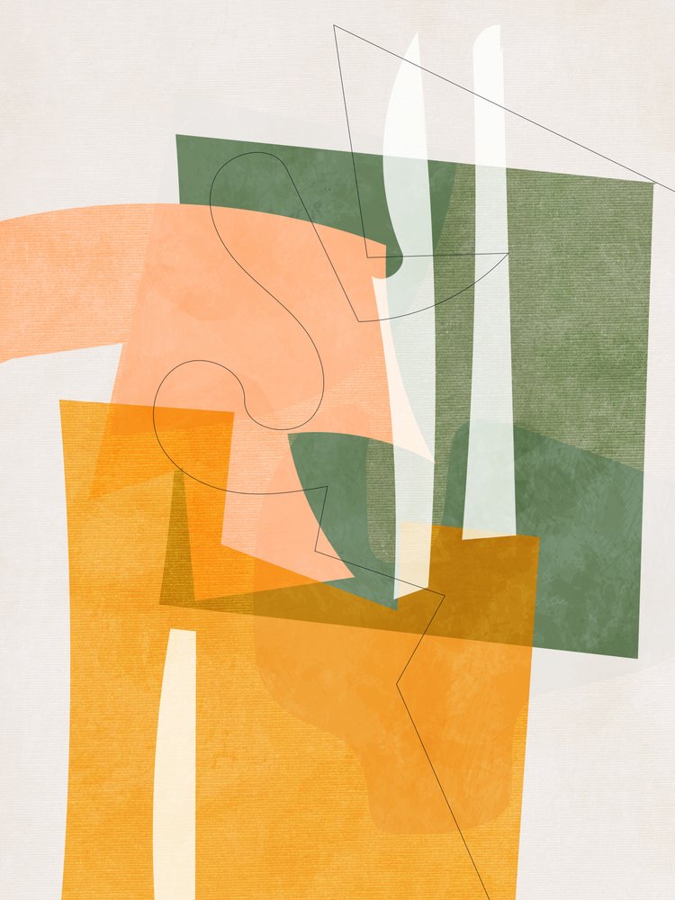 Nature Friendly Terracotta 8 Aquarell Kopie door Ana Rut Bre