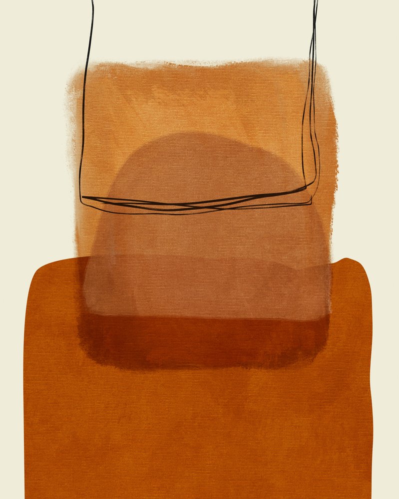 Geschilderde lijnen Desatur Kopie door Ana Rut Bre