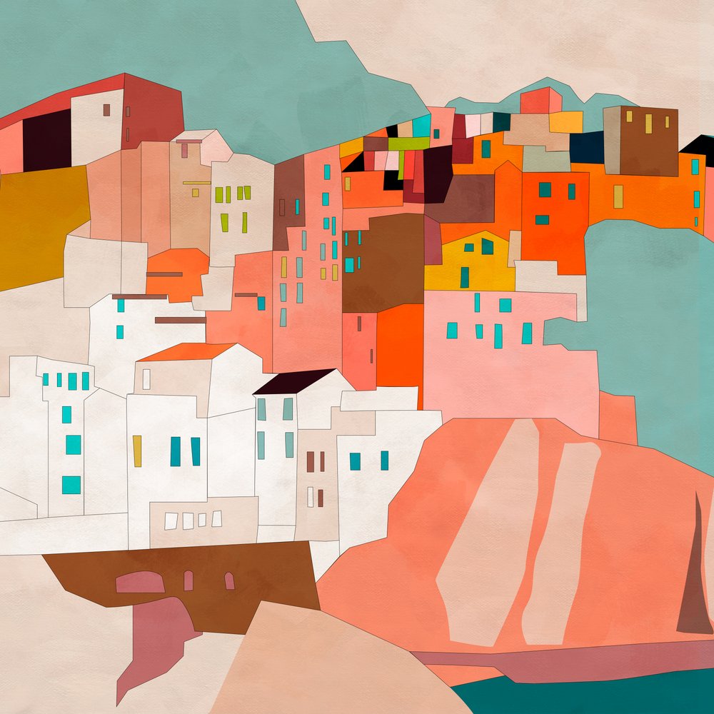 Vernazza 2 door Ana Rut Bre