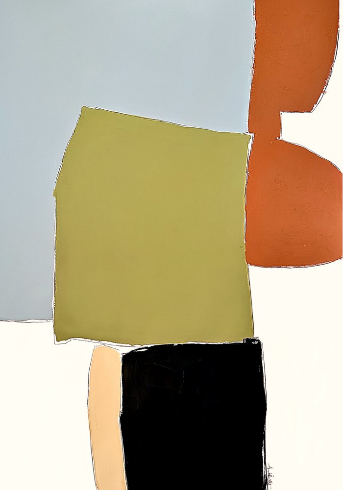 Ingetogen abstracte vormen door Andrea Reichhart