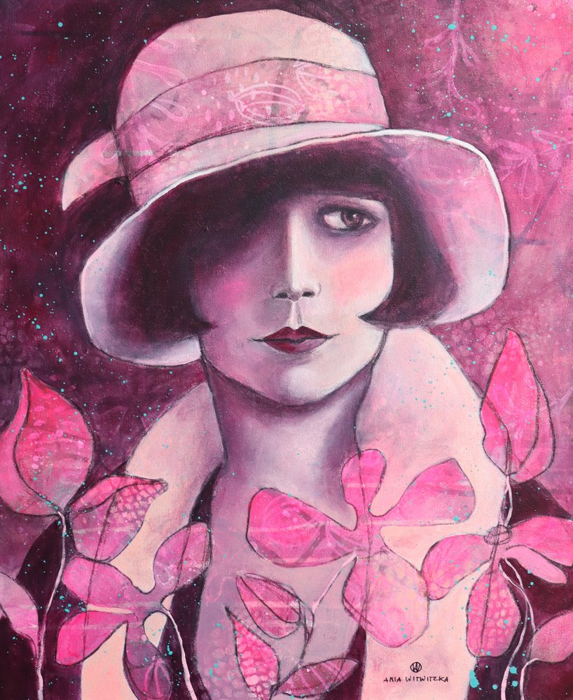 Retro Lady 6 door Ania Witwitzka