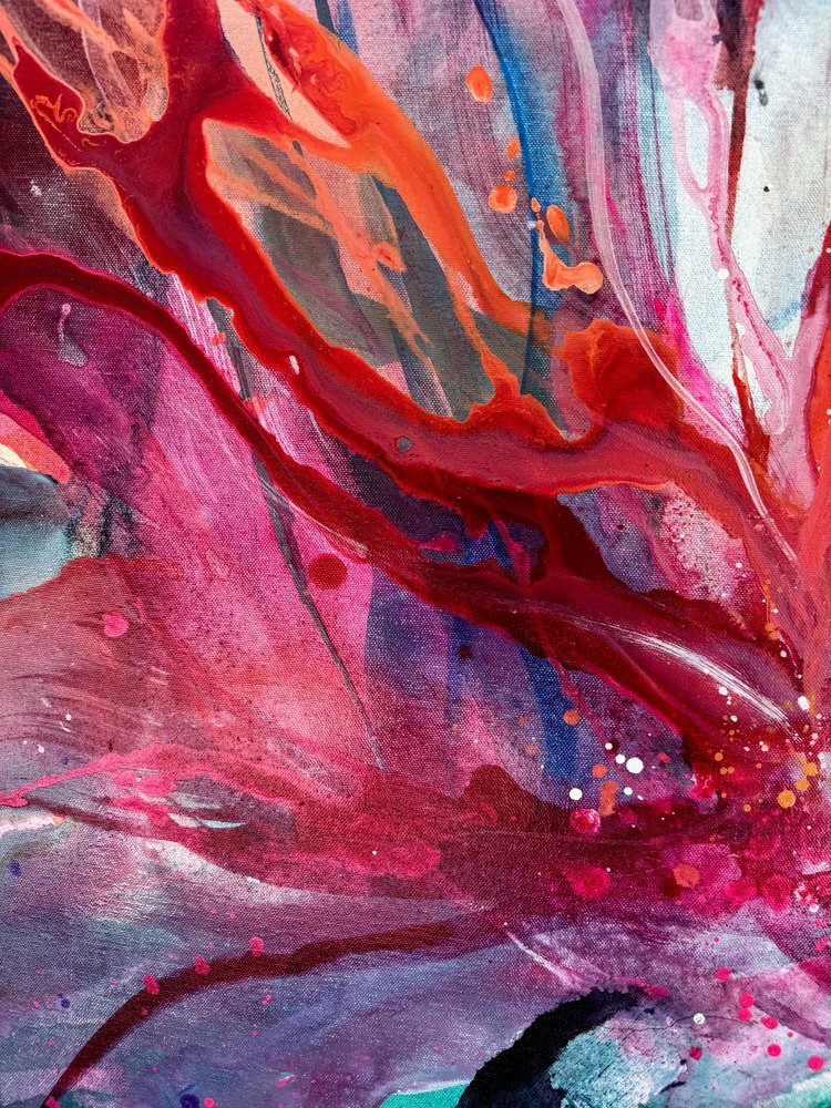 Levendige vloeistofstroom door Anna Viklund