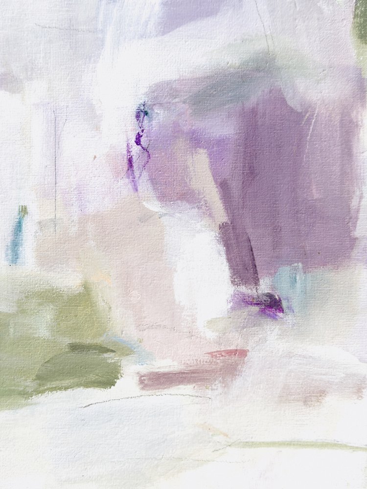 Zacht pastelkleurig abstract door Arohika Verma