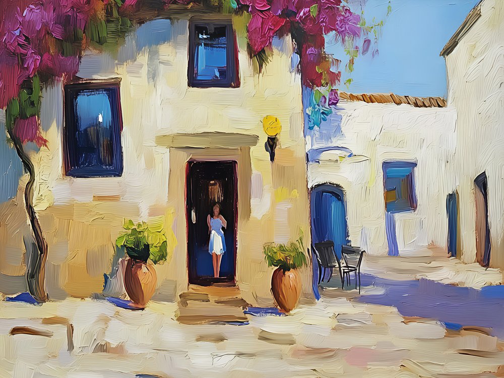 Deuropening in Bougainvillea Village door Avanesova Elena