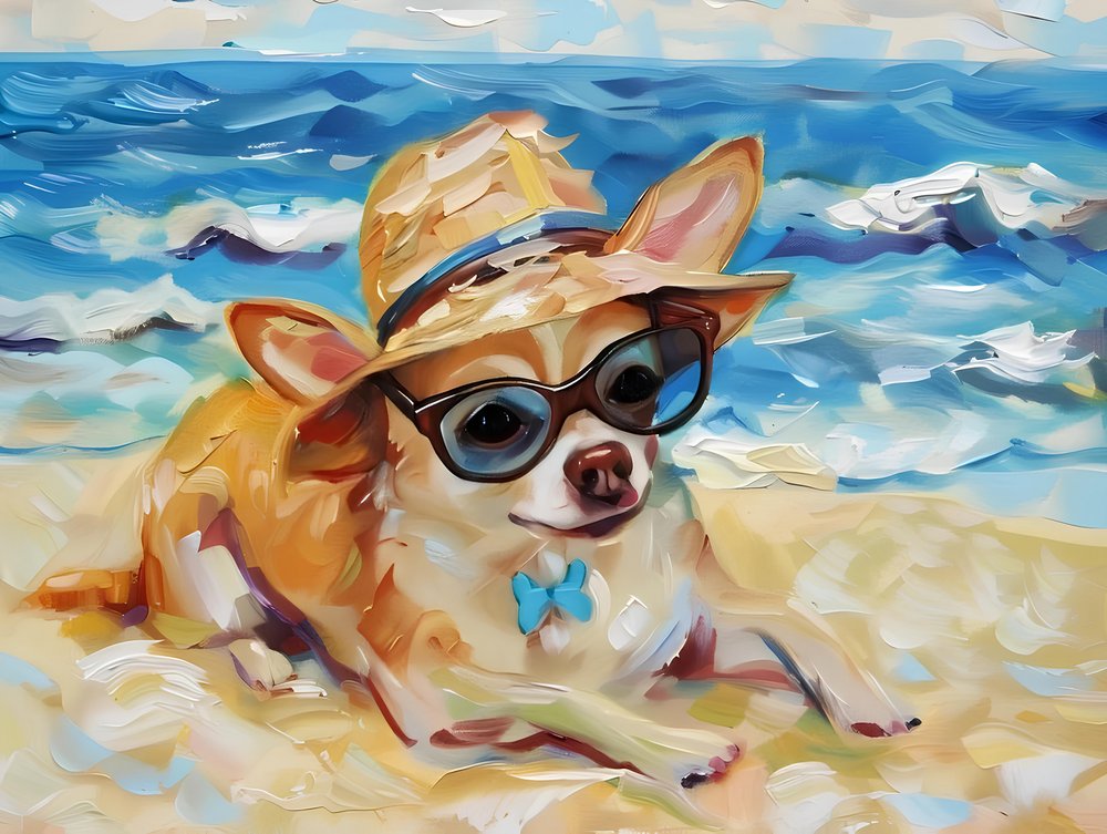 Strandvakantie in Chihuahua door Avanesova Elena